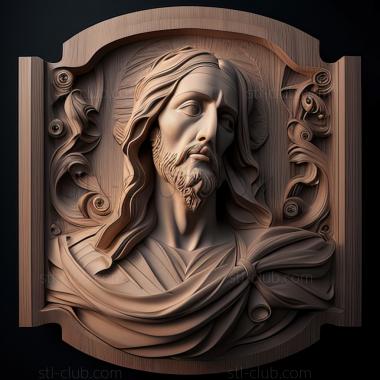 3D model st jesus (STL)